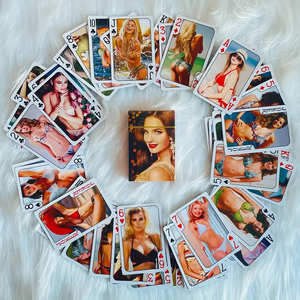 Beauty Swimwear Playing Cards