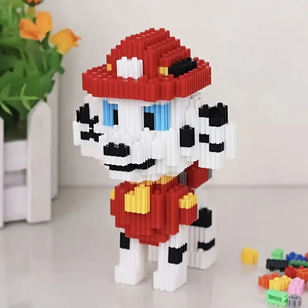 Paw Patrol Inspired Building Blocks Set