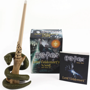 Harry Potter VOLDEMORT'S Wand with STICKER KIT