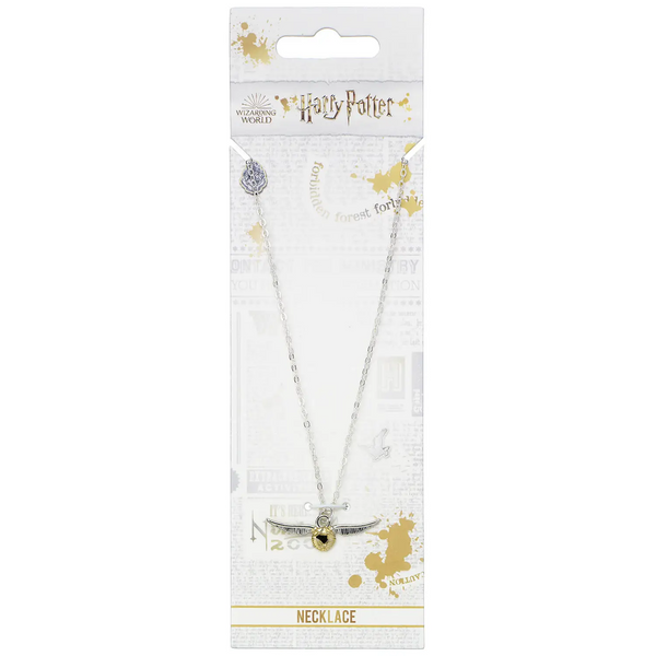 Harry Potter GOLDEN SNITCH Charm  Silver  Necklace