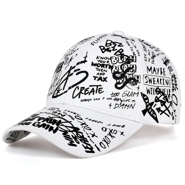 Graffiti Cap Unisex ( assorted colours)