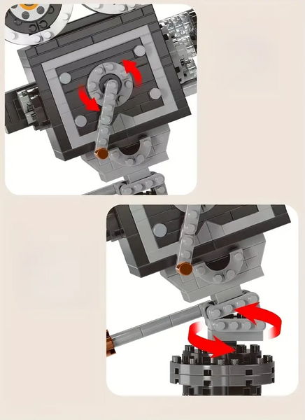 Retro Camera Building Blocks Set