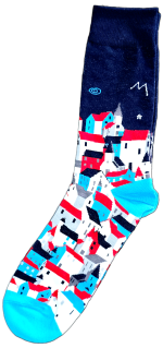 Sloth Sox- Houses Socks