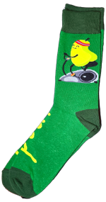 Sloth Sox- Green Pear Socks