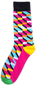 Sloth Sox- Funky Pink Socks