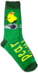 Sloth Sox- Green Pear Socks