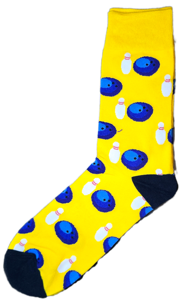 Sloth Sox-Bowling Design Socks