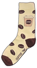 Sloth Sox- Coffee Time Socks