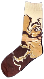 Sloth Sox- Chocolate Socks