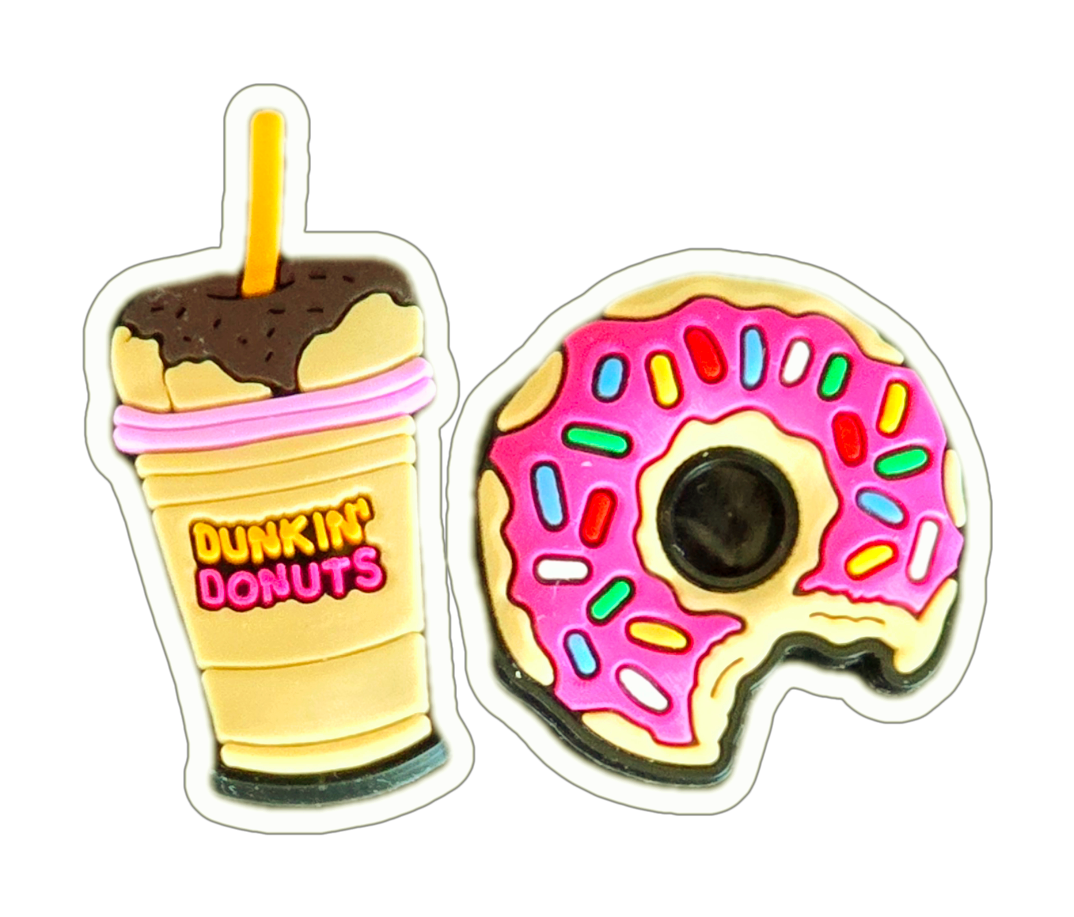 Dunkin Donutz Jibbitz Charms Set 2