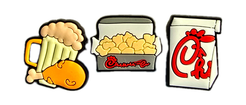 Chicken Nuggets Jibbit Charms Set