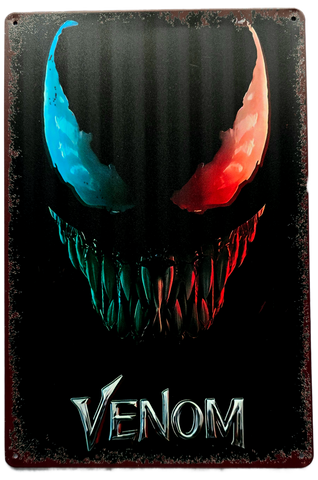 Retro Metal Sign- Venom