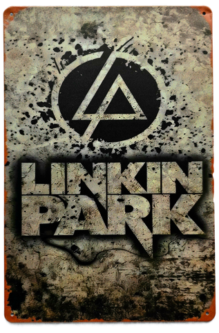 Retro Metal Sign- Linkin Park