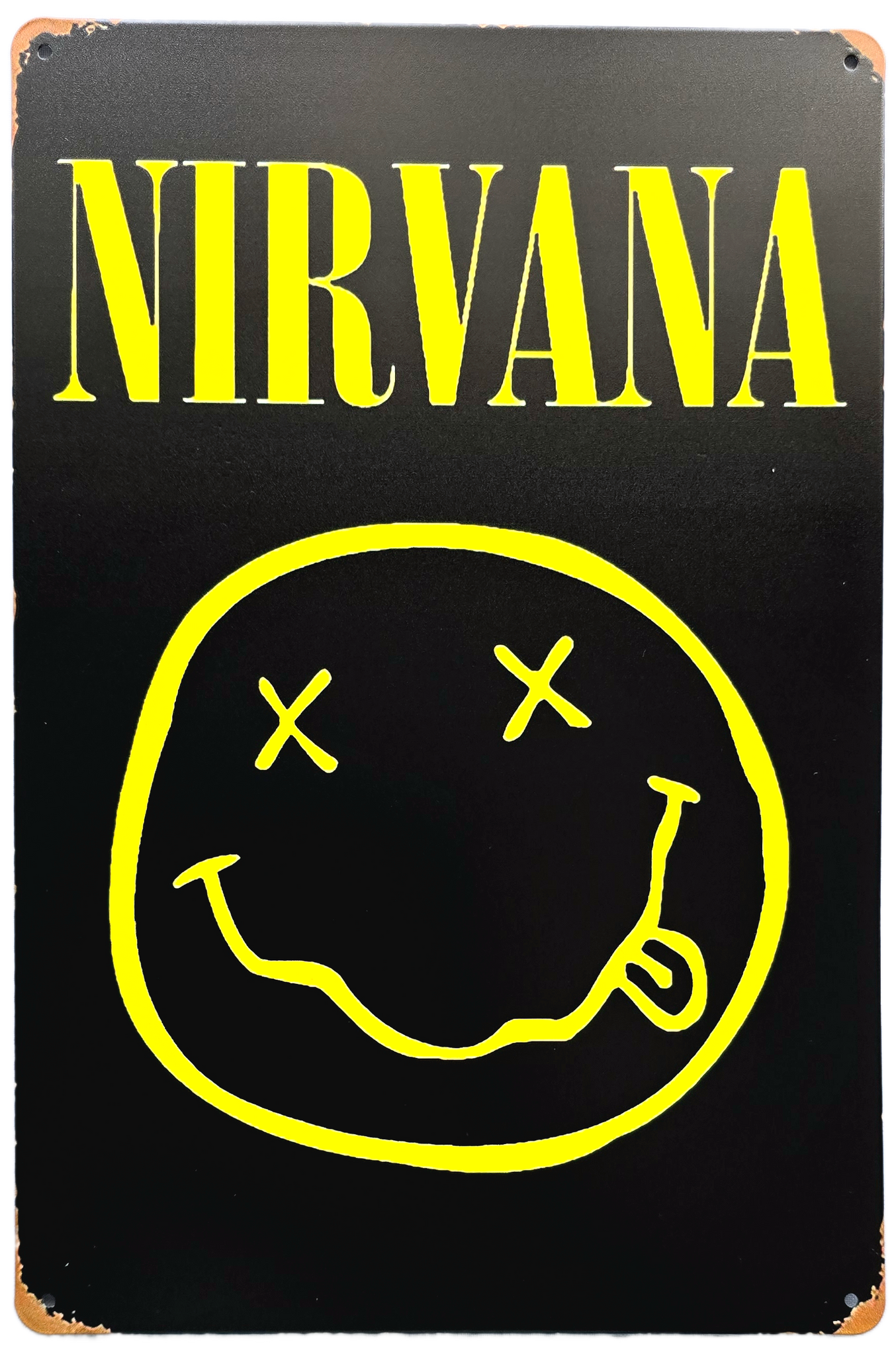 Retro Metal Sign- Nirvana