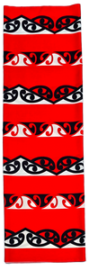 Lavalava NZ Maori Design Red