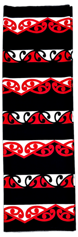 Lavalava NZ Maori Design Black