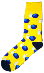 Sloth Sox-Bowling Design Socks