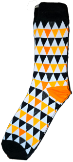 Sloth Sox-White 3 Tone Socks