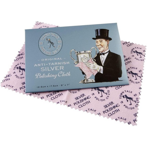 Anti-Tarnish Silver Polishing Cloth