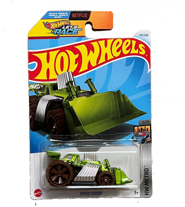 Hot Wheels Speed Dozer Green