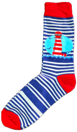 Sloth Sox- Lighthouse Socks