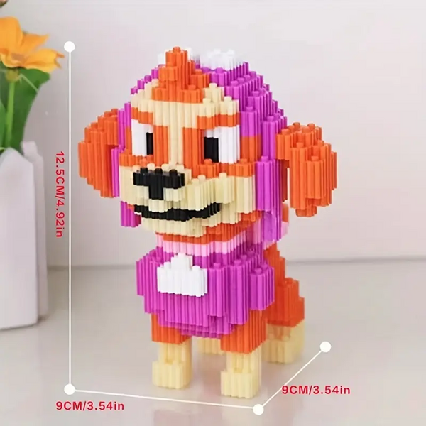 Paw Patrol Inspired Building Blocks Set