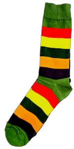 Sloth Sox- Army Multi Green Socks