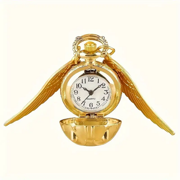 Harry Potter Inspired The Golden Snitch Pocket Watch