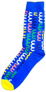 Sloth Sox- Blue mmm Socks