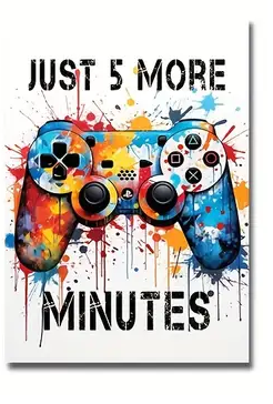 Game Art Canvas - White