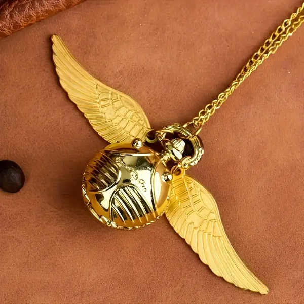 Harry Potter Inspired The Golden Snitch Pocket Watch