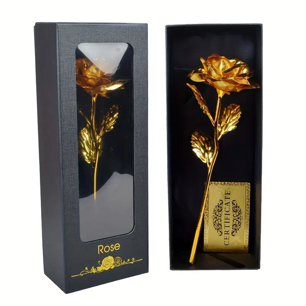 24K Gold Rose