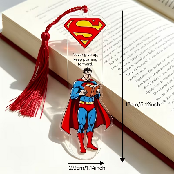 DC Superman Acrylic Bookmark