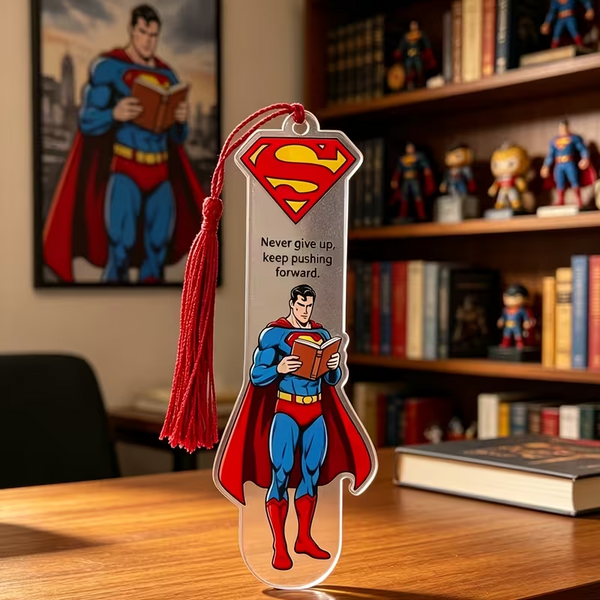 DC Superman Acrylic Bookmark