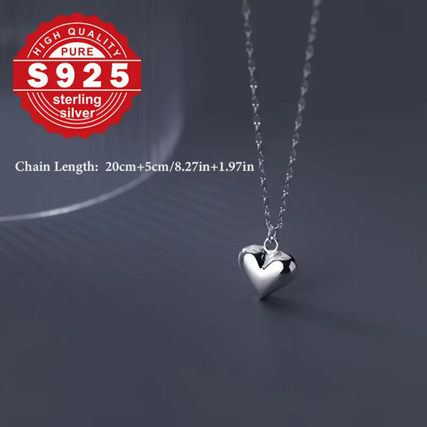 Sterling Silver Heart Anklet