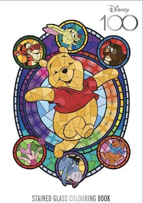 Disney 100 Stained Glass Adult Colouring Book