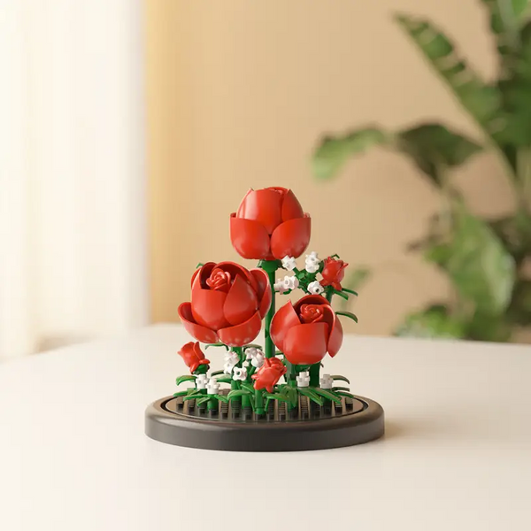 Rose Building Blocks Set