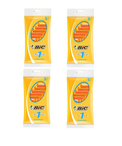 Bic Sensitive 5  Shaver pack x4