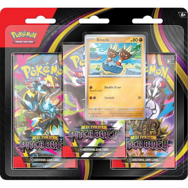 Pokemon Pitch Black - Three Booster Blister