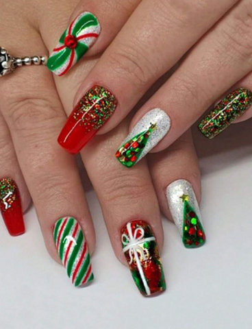 Christmas Nail Sticker Set