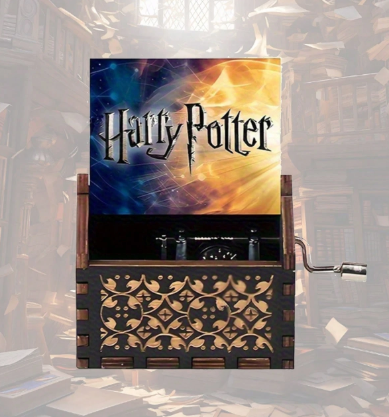 Harry Potter Theme Music Vintage Hand Crank Music Box