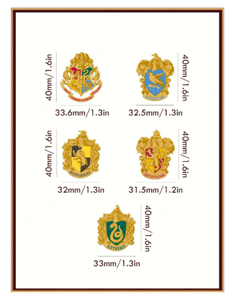 Harry Potter Houses Badge SET