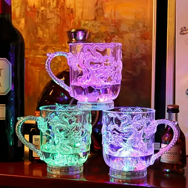 LED Dragon Mug