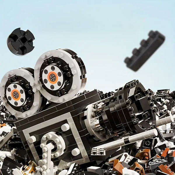 Retro Camera Building Blocks Set