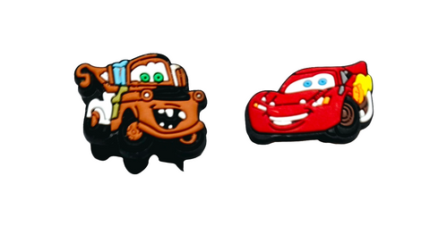 Disney Cars Lightning McQueen & Mater Combo Jibbit Charms