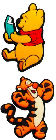 Winnie the Pooh & Tigger Jibbitz Charms Combo