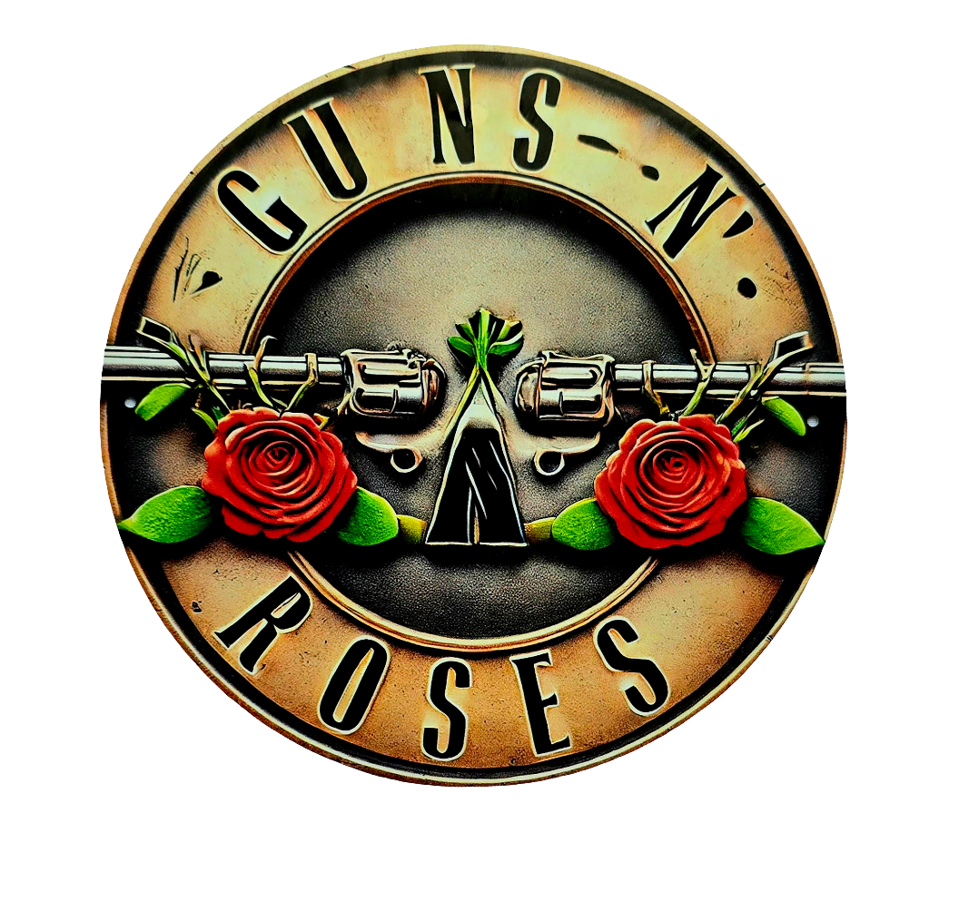 Retro Metal Sign- Guns N Roses