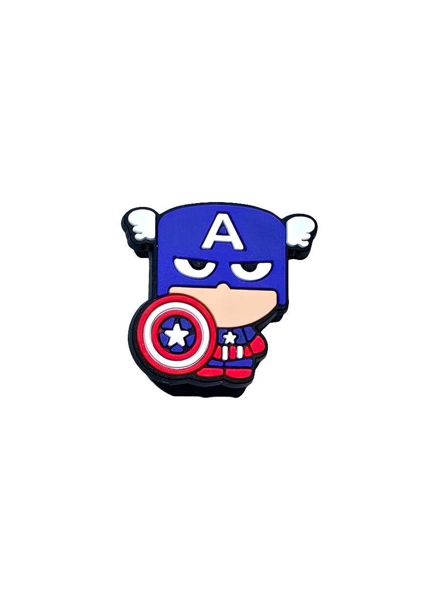 Captain America  Jibbit Charm