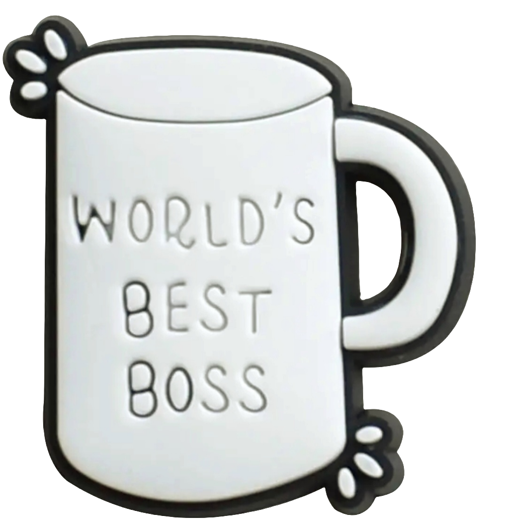 World's Best Boss Jibbitz Charm