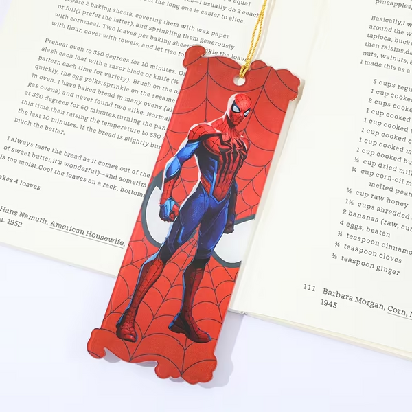 Spiderman Acrylic Bookmark